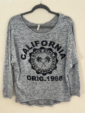 Pink berry California soft relaxed top